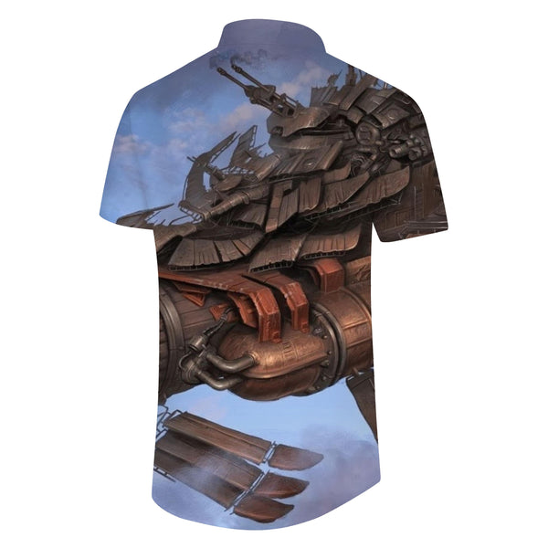 
Airship Men's Hawaiian Shirt Summer Fun Beach Hawaii Tropical Vacation Beach Top
                