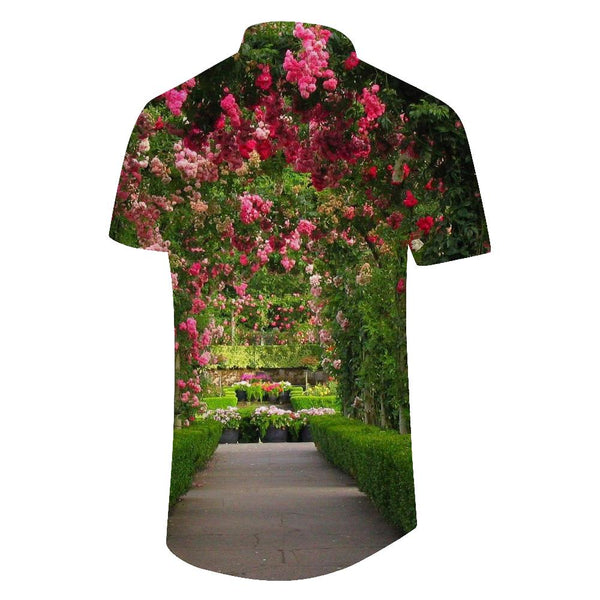 
Floral Shirt Style Beach Hawaiian Summer Tops Men Shirt Casual Loose Printed Cuffs Button Closure
                