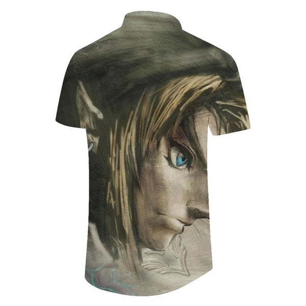 
Men's 3D digital printing Japanese cartoon anime casual loose short-sleeved pattern cool fashion short-sleeved shirt
                