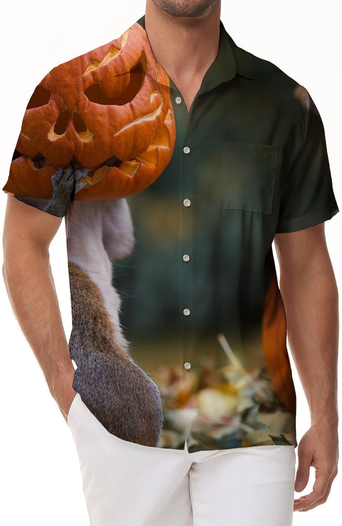 
Animal Print Men's Short Sleeve Button Down Shirt Casual Loose Fit Summer Beach Shirt Men's Dress Shirt
                