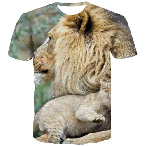 
Animal T-shirt Men Lion Tshirt Anime Street Shirt Print Hip Hop Tshirts Cool Harajuku T shirts Funny Short Sleeve Hip hop Men - KYKU
                