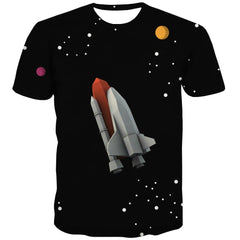 Airship t shirt air ship tee top flying ship art costume Casual men