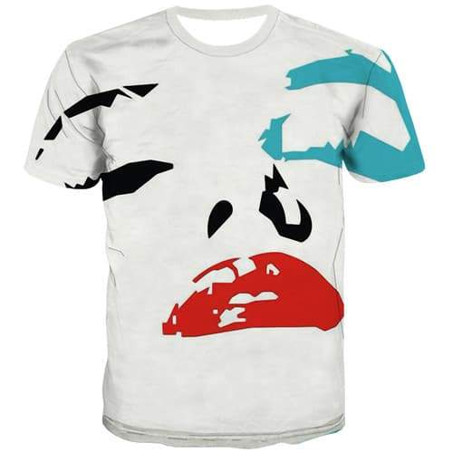 Graffiti T shirts Men White Tshirts Casual Art Tshirts Cool Harajuku Shirt Print Short Sleeve Fashion Men S-5XL Male Sport - KYKU