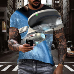 Airship tshirt air ship shirt tee men flying ship Cool art costume