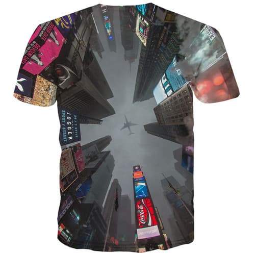 
Aircraft T-shirt Men Refraction Tshirt Anime City Tshirts Novelty Harajuku Tshirt Printed Gothic T shirts Funny Short Sleeve - KYKU
                