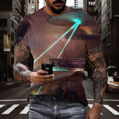 Airship shirt air ship tee shirt flying ship Cool art costume men