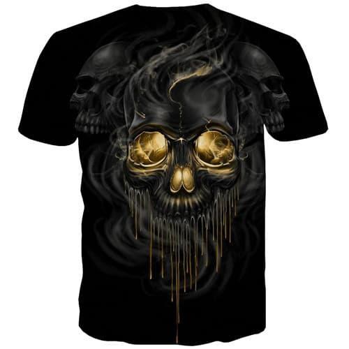 
Skull T-shirt Men Terror T-shirts 3d Military Tshirts Casual Gothic Tshirts Novelty Funny T shirts Funny Short Sleeve T shirts - KYKU
                