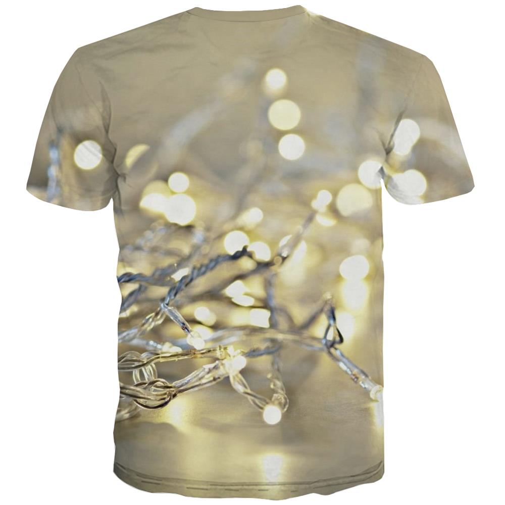 
white light shirt Casual shirt 3D festival men Christmas Cool art costume
                