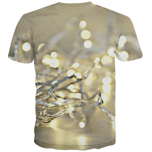 
white light shirt Casual shirt 3D festival men Christmas Cool art costume
                