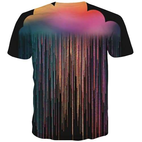 
Colorful T shirts Men Psychedelic Tshirt Printed Abstract Tshirts Cool Hip Hop T shirts Funny Rainbow T-shirts 3d Short Sleeve - KYKU
                