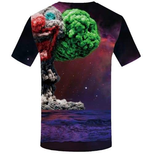 
Galaxy Space T-shirt Men War T-shirts Graphic Colorful T-shirts 3d Harajuku T shirts Funny Cloud Shirt Print Short Sleeve - KYKU
                