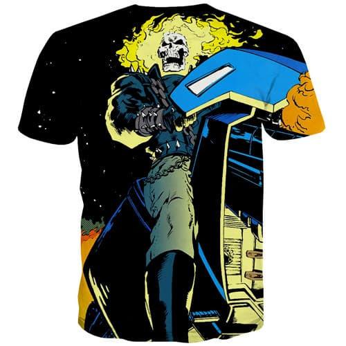 
Skull T-shirt Men Anime Tshirts Novelty Flame Shirt Print Hip Hop T-shirts 3d Street T-shirts Graphic Short Sleeve Hip hop Men - KYKU
                
