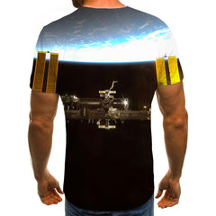 Airship shirt Print clothes air ship art costume Cool flying ship men