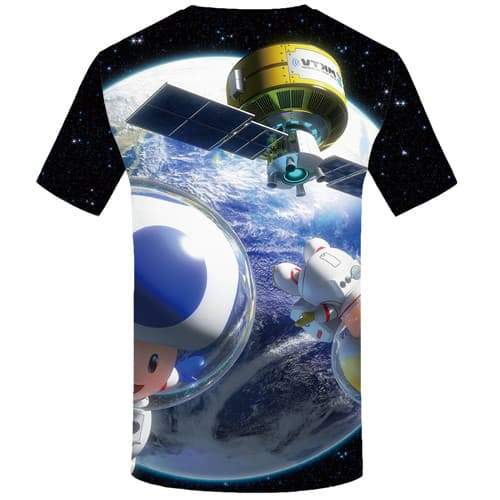 
Galaxy Space T shirts Men Astronaut Tshirts Cool Earth T shirts Funny Cartoon T-shirts 3d Metal Tshirt Anime Short Sleeve - KYKU
                