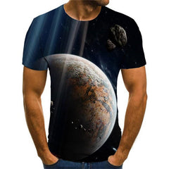 tshirt abstract  personality Funny 3D t shirt  fun geometric colorful art men's art costume Cool