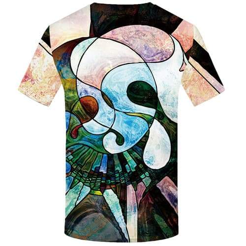 
Rabbit T-shirt Men Colorful Tshirts Cool Geometric T-shirts 3d Graffiti Tshirts Novelty Art T-shirts Graphic Short Sleeve summer - KYKU
                