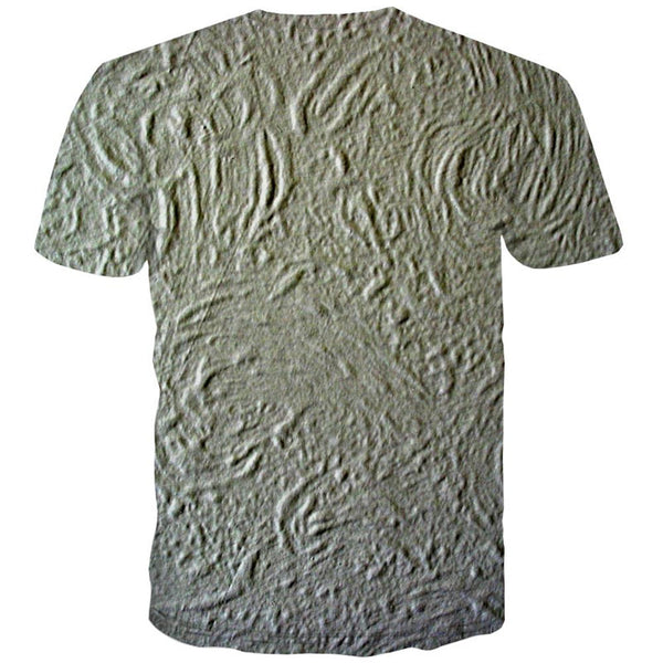 
Irregular Convex Texture shirts special texture 3D tshirt Casual art costume different man
                