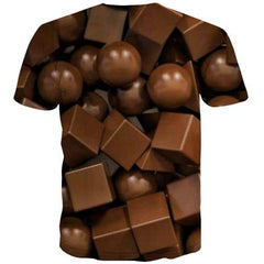Geometric T-shirt Men Square Tshirt Anime Metal Tshirts Novelty Gothic Tshirts Cool Vintage T shirts Funny Short Sleeve Hip hop - KYKU