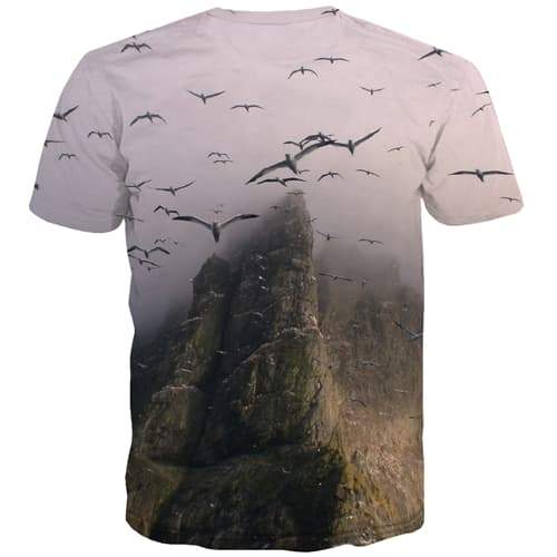 
Bird T shirts Men Animal Tshirts Novelty Mountain Shirt Print Halloween T-shirts 3d Hip Hop Tshirt Printed Short Sleeve Hip hop - KYKU
                