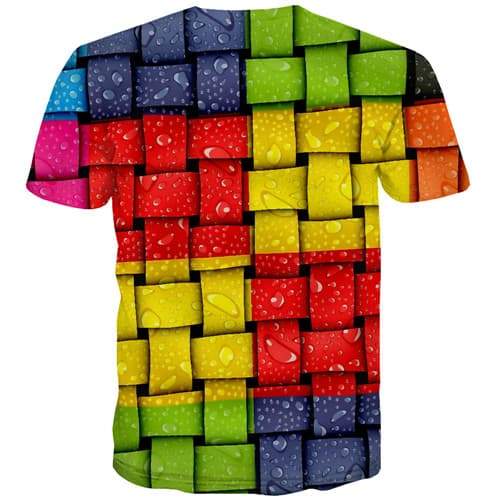 
Geometric T shirts Men Colorful Tshirts Casual Psychedelic T-shirts 3d Russia T shirts Funny Gothic Tshirts Cool Short Sleeve - KYKU
                