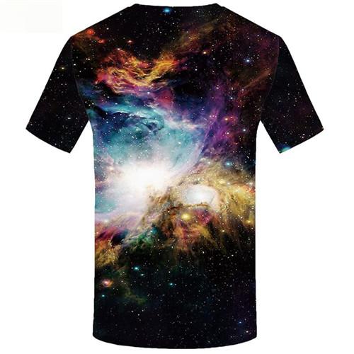 
Galaxy T-shirt Men Colorful T-shirts 3d Cloud Tshirt Anime Space Tshirts Casual Short Sleeve summer Mens Tops Style Personality
                
