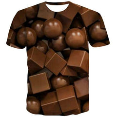 Geometric T-shirt Men Square Tshirt Anime Metal Tshirts Novelty Gothic Tshirts Cool Vintage T shirts Funny Short Sleeve Hip hop - KYKU