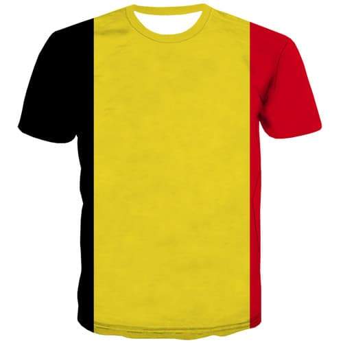 Graffiti T shirts Men Yellow T shirts Funny Harajuku T-shirts Graphic Gothic Tshirt Anime Abstract Tshirts Casual Short Sleeve - KYKU