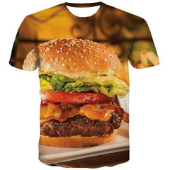Food T shirts Men Red Envelope T-shirts Graphic Cartoon Tshirt Printed Funny T shirts Funny Street Tshirt Anime Short Sleeve - KYKU