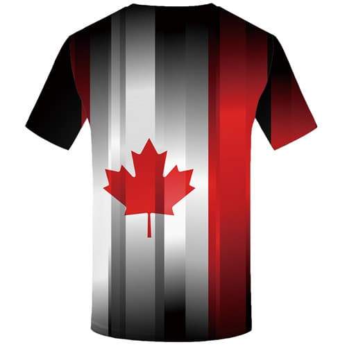 
Maple Leaf T shirts Men Graffiti Tshirts Cool Canada T shirts Funny Art T-shirts Graphic Abstract T-shirts 3d Short Sleeve - KYKU
                