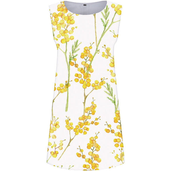 Flower Dress Women White Tank Graffiti Sundress Art 3d Print Abstract Sexy Womens Clothing Casual