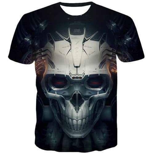 
Skull T shirts Men Skeleton T-shirts 3d Metal Tshirts Casual Black Tshirt Printed Gothic Tshirt Anime Short Sleeve Full Print - KYKU
                