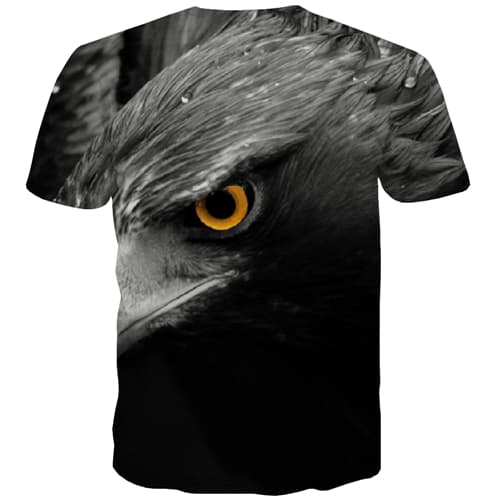 
Animal T-shirt Men Feather Tshirts Casual Eye Shirt Print Leisure Tshirt Anime Hip Hop T shirts Funny Short Sleeve Hip hop - KYKU
                