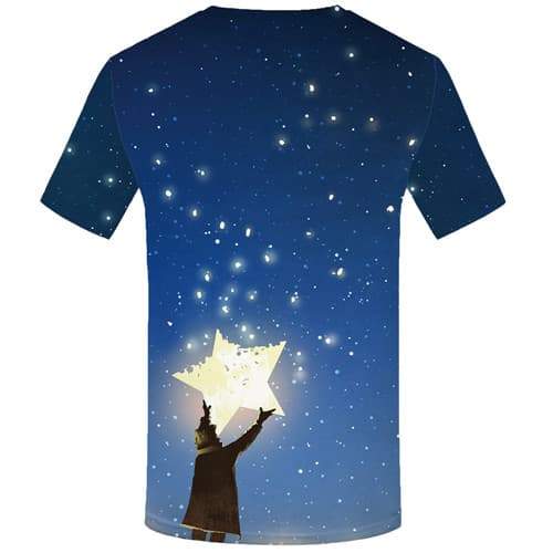 
Galaxy Space T shirts Men Star Tshirt Printed Character Tshirt Anime Cartoon Tshirts Casual Abstract Shirt Print Short Sleeve - KYKU
                