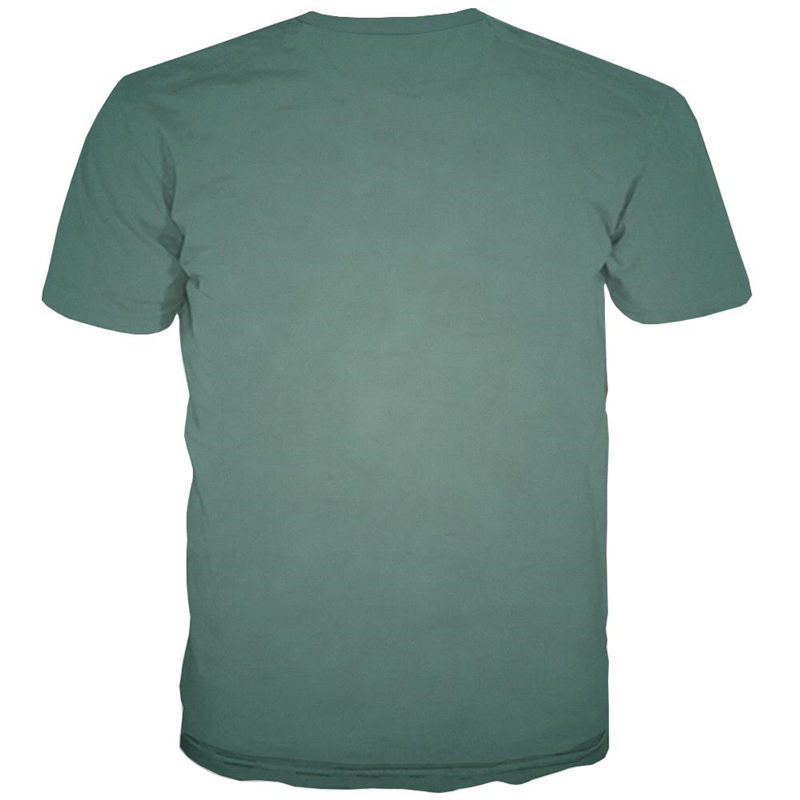 
Dark green gradient texture tshirts top tee special texture different art costume Cool man
                