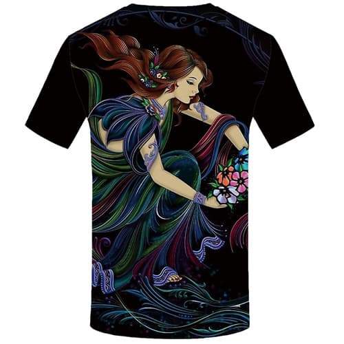 
Character T-shirt Men Flower T-shirts Graphic Colorful T shirts Funny Black Tshirt Printed Harajuku Tshirts Cool Short Sleeve - KYKU
                