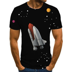 Airship t shirt air ship tee top flying ship art costume Casual men