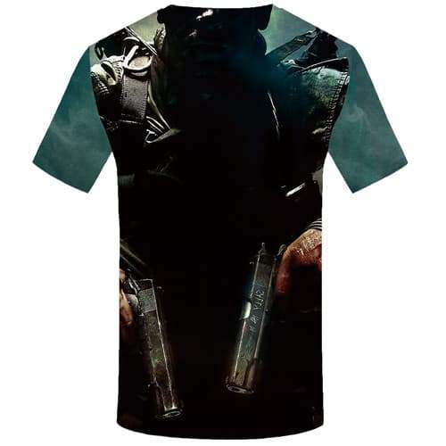 
Gun T shirts Men Military Tshirt Anime Metal T-shirts 3d War Tshirt Printed Gothic Tshirts Novelty Short Sleeve Fashion Men Tee - KYKU
                