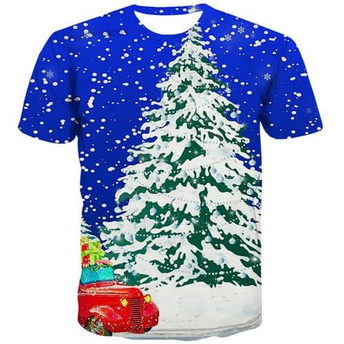 
Christmas Tree T-shirt Men Christmas Tshirt Anime Snow T-shirts 3d Harajuku Shirt Print Funny Tshirts Casual Short Sleeve summer - KYKU
                
