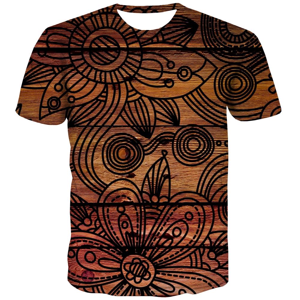 
wood grain black pattern road tshirt special texture t shirt 3D different art costume Cool men
                