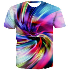 abstract tshirt  Cool personality  Cool man art costume fun geometric colorful art