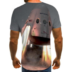 Airship tshirt air ship tee shirt flying ship men Casual art costume