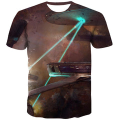 Airship shirt air ship tee shirt flying ship Cool art costume men