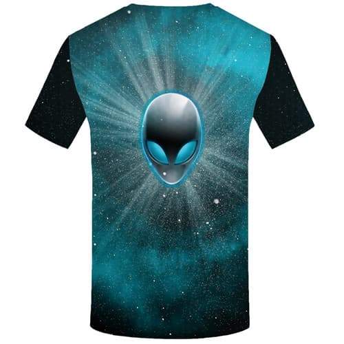 
Alien T-shirt Men Skull T-shirts 3d Galaxy Space Tshirt Printed Nebula Shirt Print Aurora Tshirt Anime Short Sleeve summer Mens - KYKU
                