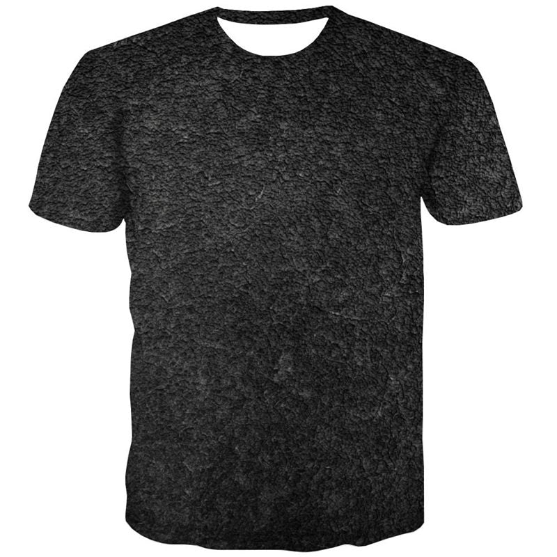 
black irregular texture shirt special texture shirt tee different Casual art costume men
                