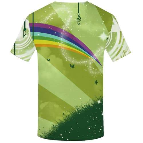 
Rainbow T-shirt Men Refraction Tshirt Anime Animal T-shirts 3d Harajuku Tshirt Printed Music Shirt Print Short Sleeve Full Print - KYKU
                