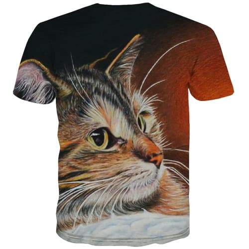 
Cat T shirts Men Animal Shirt Print Lovely Tshirt Anime Funny T-shirts Graphic Harajuku Tshirts Novelty Short Sleeve Hip hop - KYKU
                