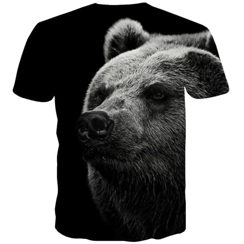 
Bear T-shirt Men Russia Shirt Print Funny Tshirts Casual Black Tshirts Cool Harajuku T shirts Funny Short Sleeve Full Print - KYKU
                