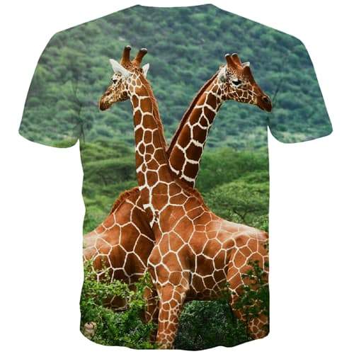
Animal T shirts Men Giraffe T-shirts Graphic Leopard Print Tshirts Casual Plant Tshirts Novelty Lovely Tshirts Cool Short Sleeve - KYKU
                