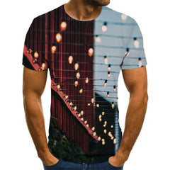 street lighting tshirts tee top festival Cool men art costume Christmas