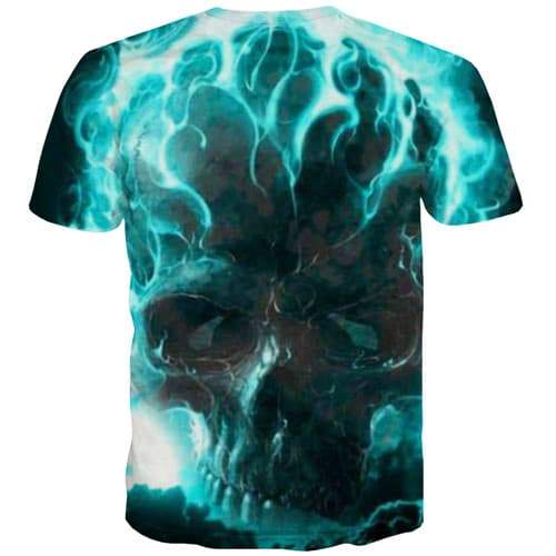 
Skull T-shirt Men Psychedelic T-shirts Graphic Abstract Tshirt Printed Nebula Tshirts Cool Punk Rock Tshirts Novelty - KYKU
                